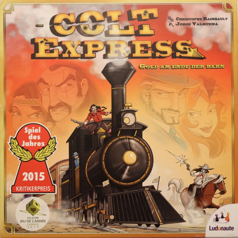 Colt Express Cover des Brettspiels 'Colt Express'